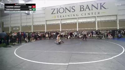 79 lbs Quarterfinal - Cooper Lindsay, South Sevier vs Stetson Bowen, Team Prestige Wrestling