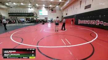 137-138 lbs Round 3 - Jack Bernier, Windsor vs Brady Archuleta, Legend