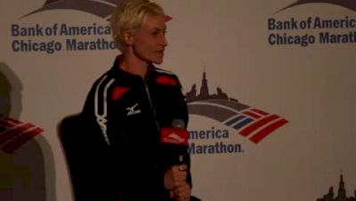 Chicago Marathon-Press Conference-Renee Baillie and Dot McMahon