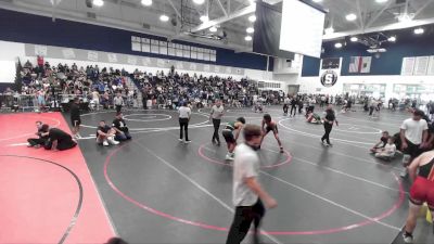 175 lbs Champ. Round 1 - Benjamin De La Torre, South Hills High School vs Joshua Elliott, Lancers WC