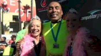 Rock 'n' Roll San Jose race founder Roger Craig with supporters