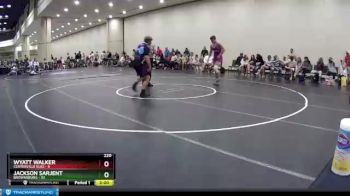 220 lbs Round 9 (10 Team) - Wyatt Walker, Centerville Elks vs Jackson Sarjent, Brownsburg