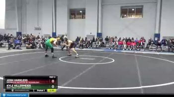 197 lbs Quarterfinal - Kyle Hillermeier, New Jersey City University vs Josh Harkless, Rochester Institute Of Technology