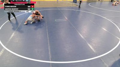 Junior Boys - 132 lbs Cons. Round 4 - TYRRE BROOM, Winnetonka Youth Wrestling vs Ashton Murphy, Team Idaho Wrestling Club