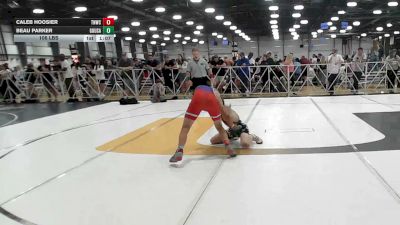 106 lbs Rr Rnd 3 - Beau Parker, Ground Up USA (BLUE) - HSB vs Caleb Hoosier, TNWC Rideout - HSB
