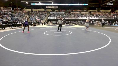190 lbs Champ. Round 1 - Micah Mayer, Goddard HS vs DeMarus Partee, Pittsburg HS