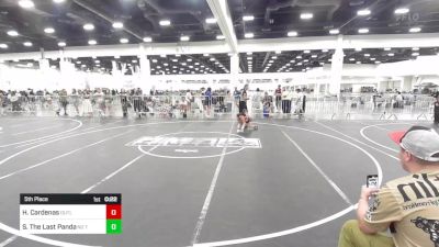 54 lbs 5th Place - Hazel Cardenas, Outlaws WC vs Sariah The Last Panda, No Team