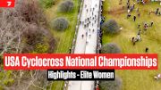 Highlights: 2023 USA Cyclocross National Championships - Elite Women