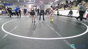 67 lbs Rr Rnd 4 - Nelijah Davis, Black Fox Wrestling Club vs Theo Burleson, Wyandotte Youth Wrestling