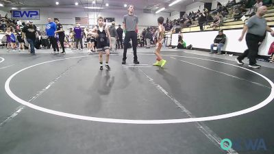 67 lbs Rr Rnd 4 - Nelijah Davis, Black Fox Wrestling Club vs Theo Burleson, Wyandotte Youth Wrestling