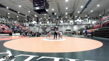 126 lbs Round Of 16 - Candace Thieman, Wyandotte HS Girls vs Amly Pedro, Har-Ber