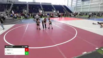 55 lbs Semifinal - Jasper Ball, Prescott Valley BigHorns vs Zayden Taylor, Elk Grove Wr Ac