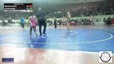 113 lbs Consi Of 32 #2 - Amelia Ketcher, Yukon Middle School Girls vs Yazmin Nevarez, McLoud