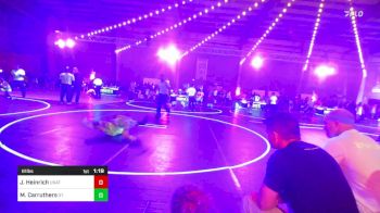 61 lbs Semifinal - Jory Heinrich, Unattached vs Maverick Carruthers, St. Paul Youth Wrestling