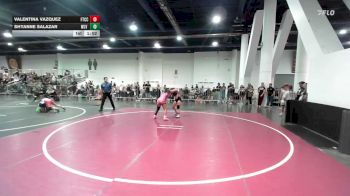 123 lbs Rr Rnd 1 - Valentina Vazquez, Ftcc vs Shyanne Salazar, Wlv Jr Wrestling