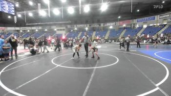 100 lbs 5th Place - Porter Tilberg, Rapid City Cobblers vs Wyatt Spreer, Valley WC