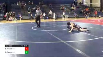 105 lbs Prelims - Dane Kracht, Social Circle USA Takedown vs Scott Swann, Unattached