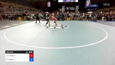 155 lbs Rnd Of 32 - Elise Twait, ID vs Sofia Vraka, MA