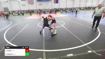 126 lbs Round Of 16 - Charles Wallis, Threshold WC vs Garritt Roberts, Kodiak Wrestling