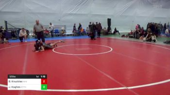 125 lbs Consolation - Brendon Knuckles, New Kensington vs Jack Hughes, Wytheville