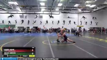 174 lbs Cons. Round 2 - Avery Kemp, Henry Ford College vs Devin Gibson, Adrian