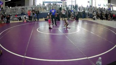 46 lbs Round 3 - Mariely Machado, Bandas Wrestling Academy vs Charlotte Vonberg, Grizzly Wrestling Club