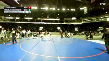 120 lbs Cons. Round 4 - Miguel Marin-Melgar, Rogers (Puyallup) vs Xzavier Garza, Wapato