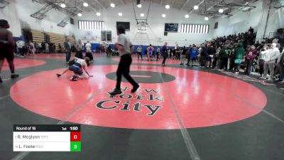 101 lbs Round Of 16 - Robert Mcglynn, Tottenville-PSAL vs Luke Foote, Poly Prep