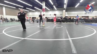130 lbs Round Of 16 - Isabella Da Silva Alves, NG Bombers Wrestling Club vs Janessa Martinez, Haltom High School Wrestling