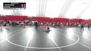 132 lbs Champ. Round 1 - Cooper Herzig, Askren Wrestling Academy vs Jake Buss, Wrestling Factory