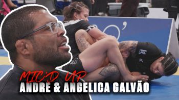 Mic'd Up: Andre & Angelica Galvão Coach Rafa Guedes To Comeback Submission