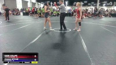 135 lbs Round 4 (8 Team) - Sadie Collins, Cordoba Trained vs Fionna Ritchie, 84 Athletes