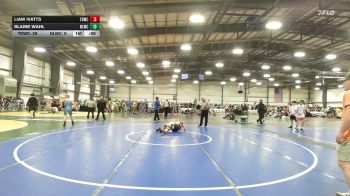 100 lbs Rr Rnd 3 - Liam Ivatts, TDWC Maniacs Grey - MS vs Blaine Wahl, Next Level Wrestling Club - MS