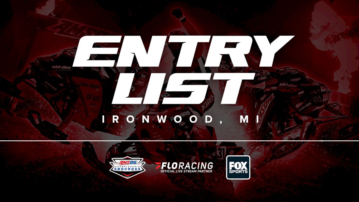 Entry List: Mt Zion Snocross National 2023-2024 in Ironwood, MI