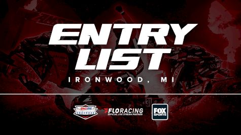 Entry List: Mt Zion Snocross National 2023-2024 in Ironwood, MI