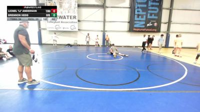 142 lbs Rr Rnd 2 - Lionel "LJ" Anderson, Terps Xtreme MS vs Brennon Hess, Revival Black