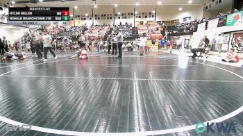73 lbs Rr Rnd 2 - Kyler Miller, Raw Wrestling Club vs Ronald Branchcomb 4th, Wagoner Takedown Club