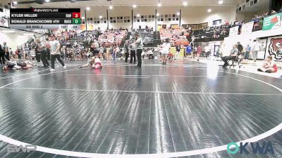 73 lbs Rr Rnd 2 - Kyler Miller, Raw Wrestling Club vs Ronald Branchcomb 4th, Wagoner Takedown Club