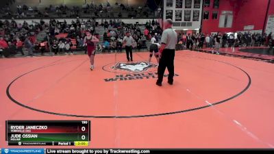 190 lbs Quarterfinal - Ryder Janeczko, YORKVILLE (HS) vs Jude Ossian, MOLINE