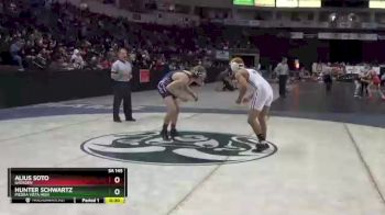 5A 145 lbs Cons. Round 2 - Alius Soto, Gadsden vs Hunter Schwartz, Piedra Vista High