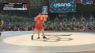 215 lbs Champ. Rd Of 64 - Gage Ponton, ID vs Xander Plath, MN