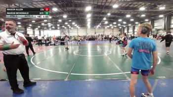 75 lbs Rr Rnd 2 - Mason Allen, CTWHALE Orca - MS vs Mason Mcdonald, Team Gotcha - MS