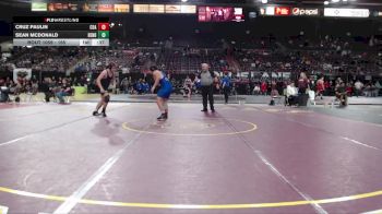 165 lbs Cons. Round 3 - Sean McDonald, Bend Senior vs Cruz Paulin, Coeur D Alene