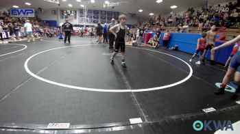 83 lbs Rr Rnd 3 - Daxon Avery, Unaffiliated vs Kolt Babot, Newkirk Takedown Club