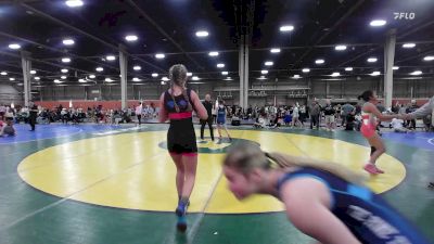 120 lbs Semifinal - Sofie French, Diamond Fish - GHSE vs Peyton Bishop, USAW Maine - GHSE