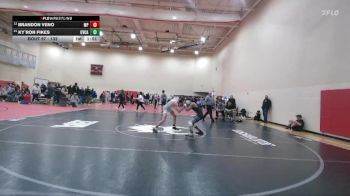 132 lbs Champ. Round 2 - Ky`ron Fikes, Cuyahoga Valley Christian Academy vs Brandon Veno, Massillon Perry