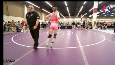 110 lbs Rr Rnd 4 - Dannielle Sizelove, The Woodlands High School Wrestling vs Anisa Nuchols, Panhandle RTC