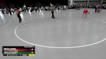 106 lbs Cons. Round 6 - Brock Goebel, MWC Wrestling Academy vs Nikolas Duarte, Cory Clark Wrestling