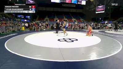 165 lbs Cons. Sub-rd Of 16 - Jordan Fincher, MO vs Syler Zdanczewicz, WI