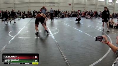 160 lbs Round 4 (10 Team) - Nico Picorella, Lake WC vs Calen Saksa, The Wrestling Mill